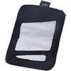 Glewi Borsa impermeabile per pinne da surf in PVC a doppio strato con finestra trasparente per 6-10 pinne da spiaggia (34 x 19 cm)