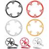 ReachMall Corona in lega di alluminio 7075, 130 mm, BCD a dente singolo per bici da strada, 45/47/53/56/58T