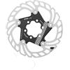 Generico Compatibile con rotore for Bicicletta flottante a 6 bulloni IIIPRO, Disco Freno da 140/160/180/203 mm for Bici da Strada e Mountain Bike,Componenti(Model2 140-BLACK)