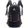 Treer Zaino da Trekking 40 Litri, Resistente all'Acqua Leggero Compatto Zaino da Viaggio Unisex Pieghevole Zaino Ultraleggero per Outdoor,Campeggio,Escursione e Alpinismo (40L,nero)