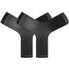 Generic Fermo per pinne da nuoto, in morbido silicone, per snorkeling e immersioni, cinghia elastica antiscivolo a Y, sicura per l'allenamento delle pinne