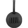 Toyvian Porta Tee da Golf per Tee da Golf in Pelle Nera Design Unico, Organizer Rotondo Facile da Appendere da Esterno e Interno alla Borsa
