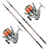 generico TRABUCCO Kit Surfcasting Canna Oceanic Storm Surf Telescopica 4.00 mt 200gr + Mulinello