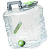 PETSOLA Contenitore per L'acqua con Rubinetto, Contenitore Portatile, Secchio con Manico Ergonomico, Contenitore Multifunzionale Riutilizzabile Adatto al, 15 Litri