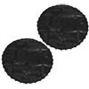 Sosoport 2 Pezzi Tappetino Elastico di Ricambio per Trampolino Rotondo 140 Cm 36 Anelli a V, Rete Resistente alle Intemperie per Trampolino Fitness da Esterno, Accessorio Protettivo per