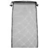 FOYTOKI Borsa Riutilizzabile Rete in Nylon Coulisse Resistente 25x50 Cm per Pinne da Snorkeling e Attrezzatura Subacquea per Immersioni e Piscina