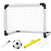 Generic Rete da calcio per bambini | Rete da calcio pieghevole per bambini, piccola rete da calcio con borsa portaoggetti, attrezzatura per allenamento per palestra, parco giochi, giochi di allenamento su