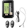 BEAZOOM per esercizio in plastica per bici Monitor tachimetro Display Stazionario per Bike Ellittica Trainer Scan Tempo Velocità Calorie