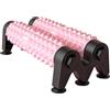 FytStycale Foam Roller Massaggio Rullo Pilates con Ventose E di Supporto Stabile Strumento Massaggio Muscolare Profondo per Esercizio Schiena E, Rosa