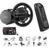 BAFANG 250W 48V BBS01B Mid Drive Kit - Motore Bici Elettrica con 48V 13Ah Downtube Batteria e Display LCD EKD01, Kit di Conversione Ebike per BB 68MM Mountain Bike Bici da Strada Bici da Pendolare