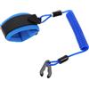 HEANUJJ Safety Key Lanyard Galleggiante con Corda in TPU, 1,6 M, Arresto Rapido per Motori Fuoribordo, Utilizzabile in attività Outdoors e Sport Acquatici