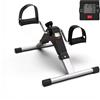 LEIVESTE Mini Cyclette Pieghevole da casa con Schermo LCD, Pedaliera seduta da Fitness per Casa e Ufficio, Allenamento Gambe e Braccia, Resistenza Regolabile, Pedali Antiscivolo (Nero)