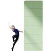 Generic Tappetino da yoga pieghevole, portatile, per pilates, esercizi a piedi nudi, per yoga, pilates ed esercizi a pavimento, 183 x 61 x 0,3 cm