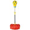 PETSOLA Punching Ball da Terra Elasticità Rapida Pallone da Allenamento Pugilato Base Stabile Speed Bag con Supporto per Bambini