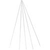 Toyvian 5 Pezzi Dispositivo in Inossidabile Argento da 20 Cm per Vive, Set da Foro per Stagno All'aperto