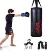 KOMFOTTEU Set di Borse da Boxe per Bambini, 10 kg, Sacco da Boxe con Guanti da Boxe da 8 OZ e Corda per Saltare, per Ragazzi e Adulti