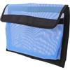 TOYANDONA Borsa Portaoggetti per Barca Autoadesiva in Rete Tecnica Blu, Organizer Antiscivolo e Riposizionabile per Kayak e Attrezzature Nautiche