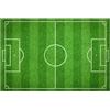 Happyyami Adesivo per Tappeto da Terra da Calcio Creativo in PVC Antiscivolo Resistente per Soggiorno e Camera Dimensioni Variabili