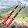 MoSundi Canna da pesca telescopica da 15 m a 2., Compact 32 cm Canna da mare ripiegata, kit da viaggio portatile in fibra di vetro leggera per pescatori casual, blu
