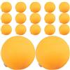 NIYANGLE Palline ping pong perforate 60 gialle in plastica resistenti per allenamento e pratica con macchina esercizio