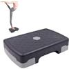 Generic Step per fitness, 25 cm, antiscivolo, per modellare il corpo domestico, per gli appassionati di palestra a casa, anziani, adolescenti, adulti, appartamento, allenamento