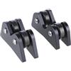 Buxuaaaa 2 pz Pool Biliardo Stecca Roller Rettilineità Detector Strumento di Controllo Della Rettilezza Club Checker Ispezione Strumento Durevole Biliardo Club Detector