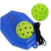 QLECXZI Set di Palline da Rimbalzo per Pickleball Facili da Usare, un'opzione Regalo per chiunque Sia interessato a Giocare e Migliorare Le proprie abilità. Palline da, Verde, 21x14x6cm