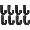 SECFOU Ganci a J per Kayak 8 in ABS, Ganci di Ancoraggio Professionali per Canoa, Accessori per Barca Gonfiabile e Attrezzatura Kayak