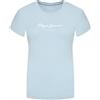 Pepe Jeans Maglietta da Donna New Virginia SS N, Blu (Blu Baia), L