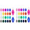 SODIAL 80 Pezzi Vintage Motel 20 Colori Hotel in Bianca Or9711