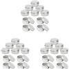 SODIAL 75x 15Ml Lattina di Alluminio Grande Trucco Candeliere Capacità Vuoto Grand7856