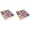 SODIAL Set di Colorati con Palla da Biliardo, 32 Pezzi, M4143