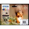 Epson Squirrel Multipack 6-colours 378XL Claria Photo HD Ink, Inchiostro - C13T37984010