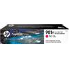 HP Cartuccia magenta originale ad altissima capacità PageWide 981Y, Inchiostro - L0R14A