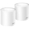 TP-Link Deco X10 Dual-band (2.4 GHz/5 GHz) Wi-Fi 6 (802.11ax) Bianco 2 Interno, Router - DECO X10(2-PACK)