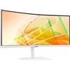 Samsung S65TC Monitor PC 86,4 cm (34") 3440 x 1440 Pixel UltraWide Quad HD LED Bianco, Monitor LED - LS34C650TAUXEN