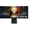 Samsung Monitor Gaming Odyssey OLED G8 da 34" WQHD Curvo, Monitor di gioco - LS34DG850SUXEN
