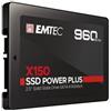 EMTEC X150 Power Plus 3D NAND - SSD - 960 GB - interno - 2.5″ (6.4 cm) - ECSSD960GX150