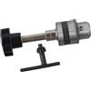 YJDOORPLAY Mandrino manuale per trapano manuale per lavorazione del legno di precisione, impugnatura antiscivolo in lega da 0,5-10 mm, strumento portatile compatto per artigianato fai da te e modellismo (0,5-6,5