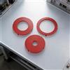 Helilyco Inserto per set di anelli compatibile con RA1171 RA1180 RA1181 Router Table 3 pezzi per anelli rossi di regolazione della profondità per la lavorazione del legno