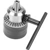 Generic Mandrino per Trapano a Chiave 3-16mm Superficie Lucidante di Dimensioni Mini Resistente All'usura per Utensili per Trapano Elettrico (3-16 1/2-20UNF)
