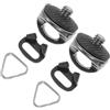 Uonlytech 1set Cinghia Per Fotocamera Con Gancio Doppio Anello e Vite Di Fissaggio Raccordo Di Connessione Rapida e Sicura Per Fotocamere Di Diverse Marche