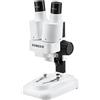 Tityvirnix Microscopio stereo industriale illuminato per ispezione PCB Bianco