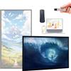 Generic Digital Signage Display Player per Menu Board Message Board, sistema Android, telecomando, schermo diviso, montaggio a parete