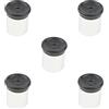 Tityvirnix Set di 5 micro telescopi oculari SR4 mm, lunghezza focale 24,5 mm, per astronomia