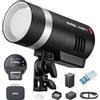 GODOX AD300Pro II AD300ProII Outdoor Flash Speedlite, TTL 300Ws HSS 1/8000s Studio Flash, 0,01-1,5s Tempo di Riciclo, LED Modello di Luce 12W, 16 Gruppi di Colori, Batteria 14.4V 2600mAh