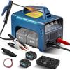 Generic Saldatrice senza fili - Saldatrice inverter portatile a batteria per officine di riparazione e costruzioni