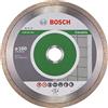 Bosch Professional 1x Disco Diamantato Standard for Ceramic, per Pietra, Piastrelle, Ceramica, Ø 180 x 22,23 x 1,6 x 7 mm, Accessori per Smeriglatrici Angolari