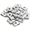 Generic XYWHPGV 20pcs 5,8 mm foro diametro metallo paraurti vite rivetti clip di fissaggio per auto auto(4c4e2 b3b61 736bd 15d47 92e91 92b1d