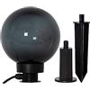 Eglo Spotlight Monterolo Smoke Black H: 24 cm ø: 20 cm con cavo + spina IP44